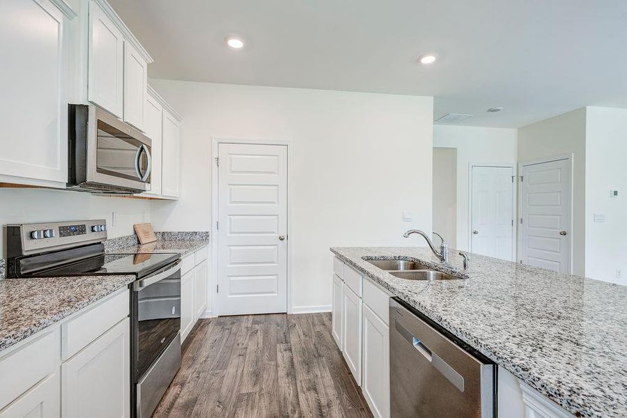 Furnished interior view inside a new home in Cedar Ridge - Locust Grove Station, Locust Grove (Image 6).