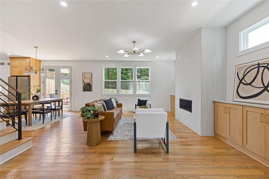 Furnished interior view inside a new home in , Scottdale (Image 41). Furnished interior view inside a new home in , Scottdale (Image 41).