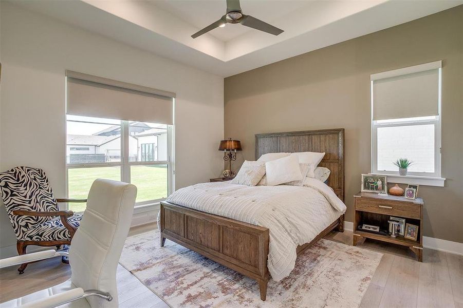 Guest home primary bedroom