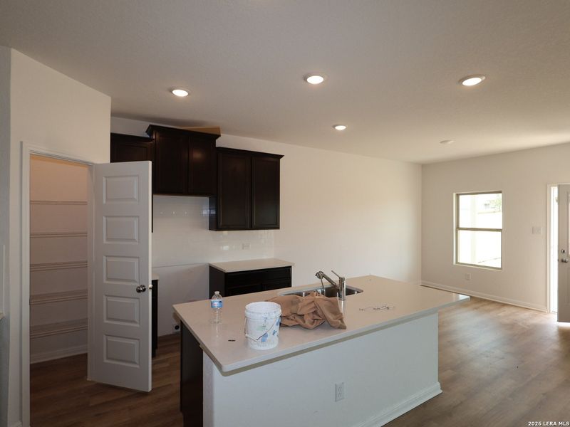 Furnished interior view inside a new home in Cinco Lakes, San Antonio (Image 12). Furnished interior view inside a new home in Cinco Lakes, San Antonio (Image 12).