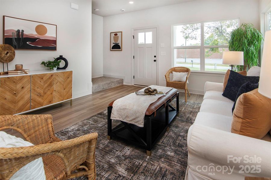 Furnished interior view inside a new home in , Stanley (Image 23).