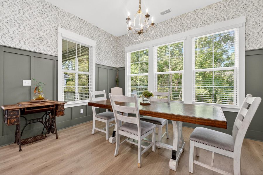 Furnished interior view inside a new home in , Ravenel (Image 5).