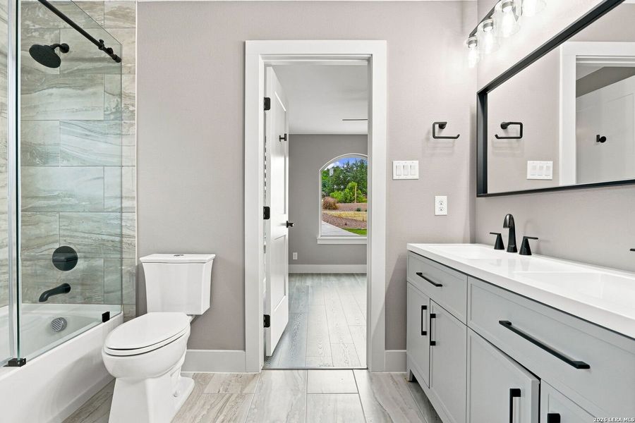 Furnished interior view inside a new home in , San Antonio (Image 34).
