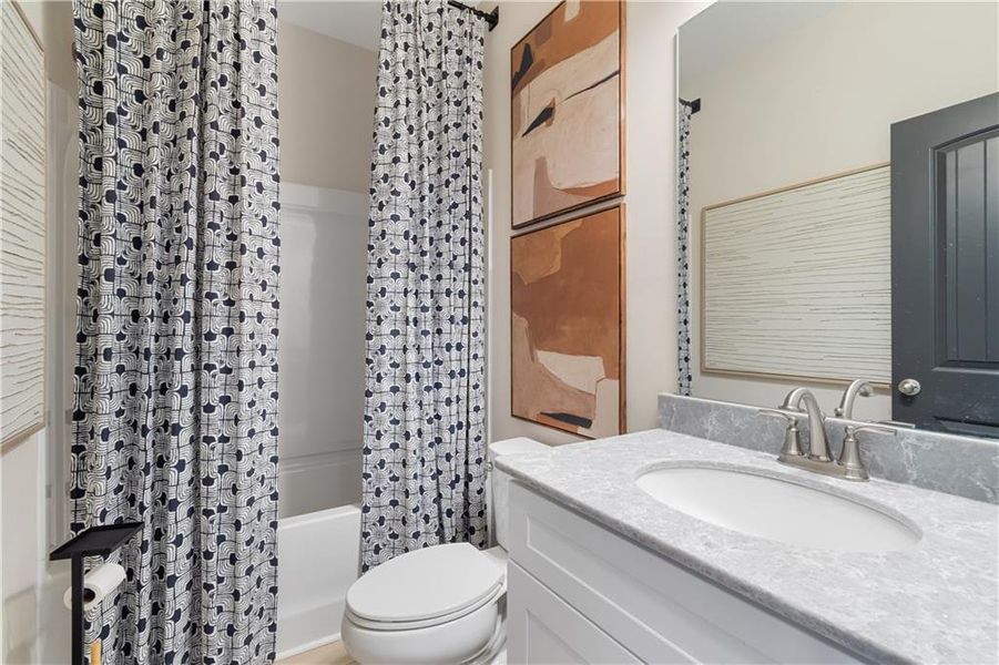 Furnished interior view inside a new home in Daybreak, Newnan (Image 41).