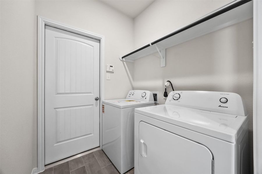 Furnished interior view inside a new home in Enclave at Dobbin, Magnolia (Image 15).