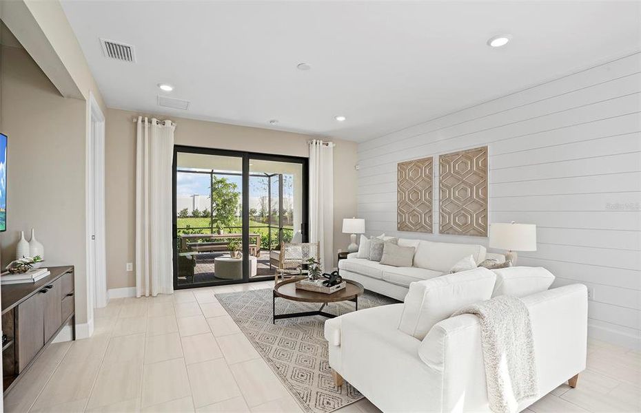 Furnished interior view inside a new home in Talon Preserve on Palmer Ranch, Nokomis (Image 11).