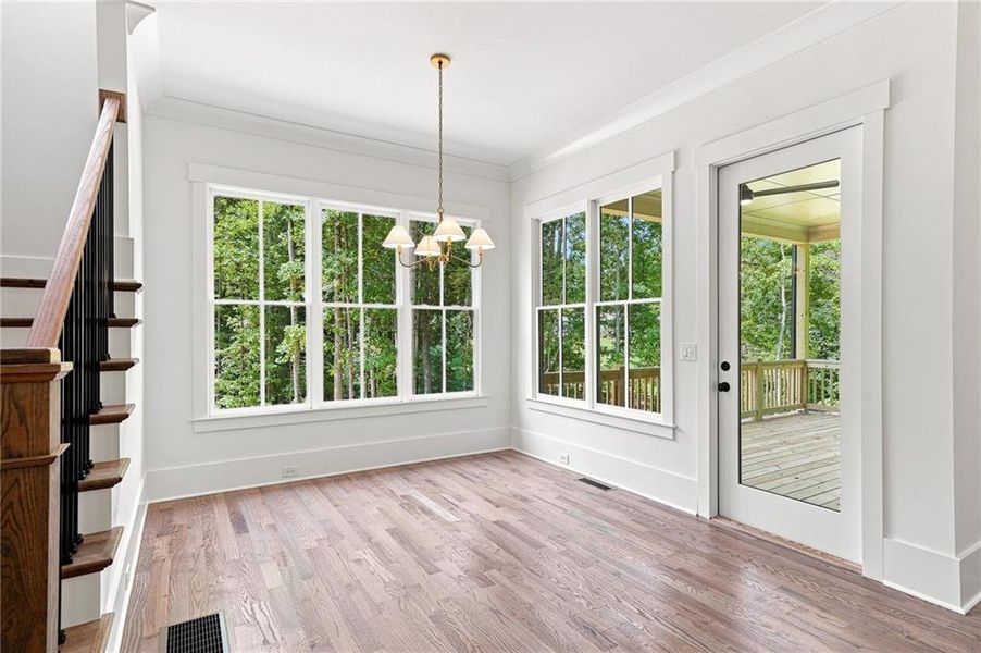 Spacious, unfurnished interior of a new home in Malone's Pond, Ball Ground (Image 41).