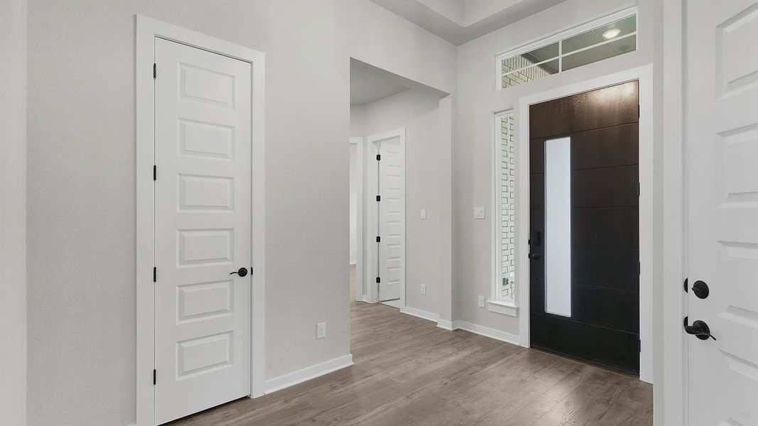 Spacious, unfurnished interior of a new home in Newhaven, Manor (Image 11). Spacious, unfurnished interior of a new home in Newhaven, Manor (Image 11).