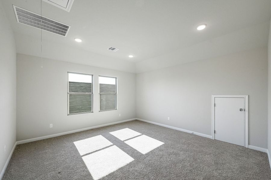 Game Room in the Willow home plan by Trophy Signature Homes – REPRESENTATIVE PHOTO Game Room in the Willow home plan by Trophy Signature Homes – REPRESENTATIVE PHOTO