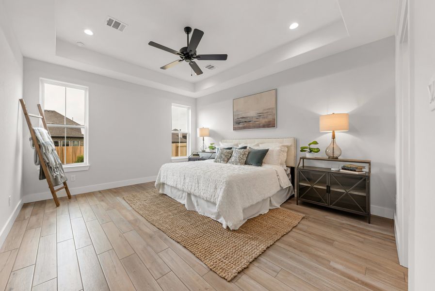 Representative furnished interior of a home built from the The Landry by Reece Homes in Oakmont, Bryan (Image 47).