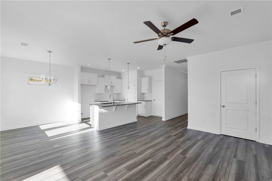 Spacious, unfurnished interior of a new home in Brownstone Park, Easley (Image 14).