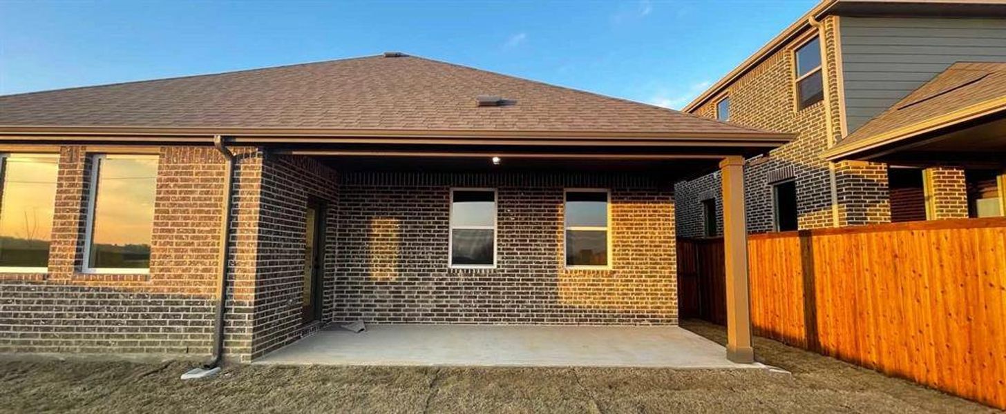 Covered Patio Construction Progress