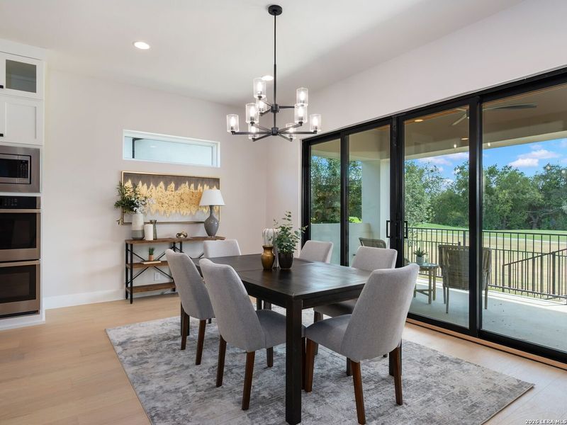 Furnished interior view inside a new home in , San Antonio (Image 18).