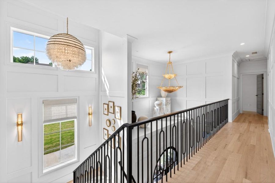 Furnished interior view inside a new home in , Braselton (Image 63).