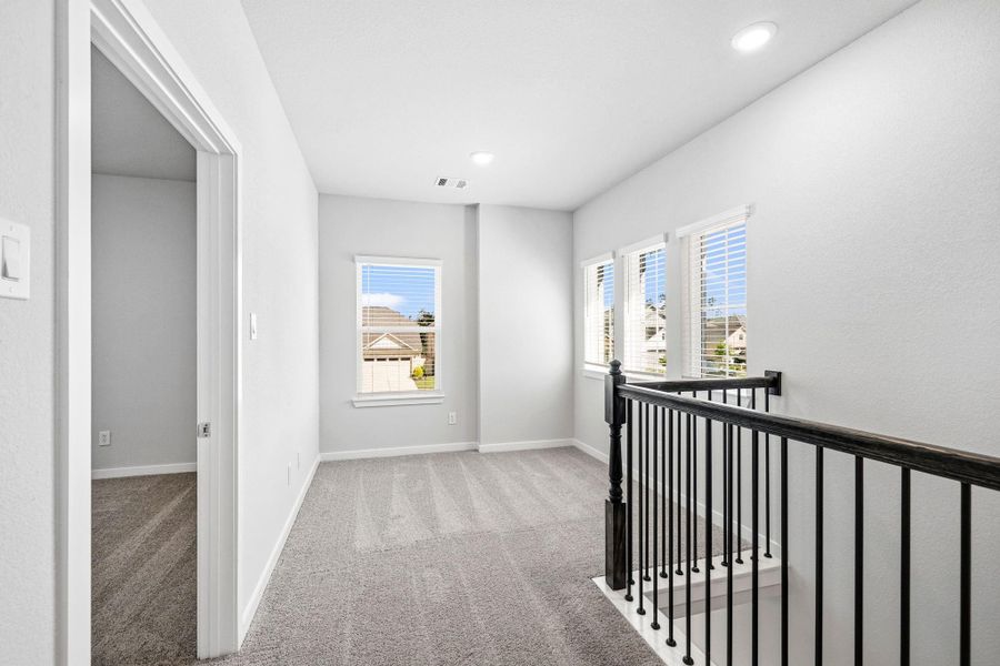 Spacious, unfurnished interior of a new home in Audubon, Magnolia (Image 12). Spacious, unfurnished interior of a new home in Audubon, Magnolia (Image 12).