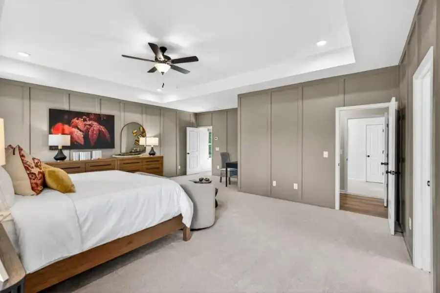 Furnished interior view inside a new home in Allen Manor, Hoschton (Image 15).