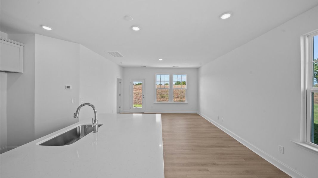 Representative furnished interior of a home built from the Freesia by DRB Homes in Essex Village, Franklinton (Image 10).