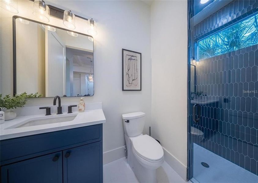 Furnished interior view inside a new home in , Sarasota (Image 45).