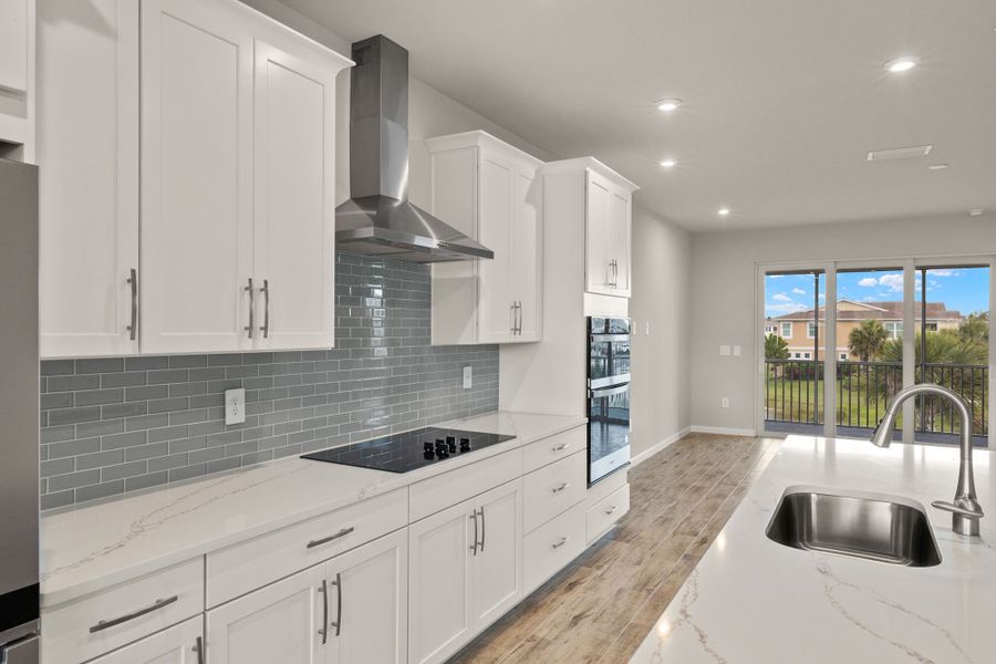 Furnished interior view inside a new home in Arboretum, Naples (Image 6).