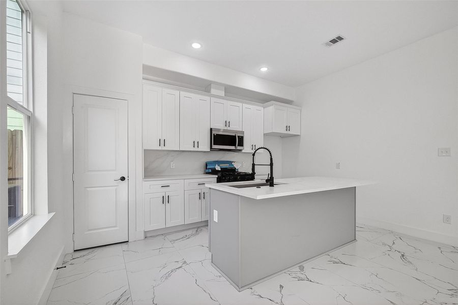 Furnished interior view inside a new home in , Houston (Image 15).