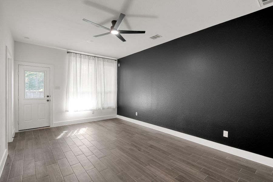 Spacious, unfurnished interior of a new home in The Woodland Hills 50', Willis (Image 18). Spacious, unfurnished interior of a new home in The Woodland Hills 50', Willis (Image 18).
