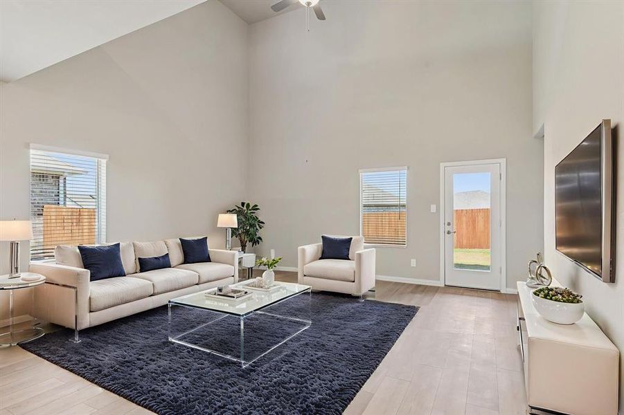 Photo is not of the actual home, but is an inspirational photo of builder’s model home and may depict options, furnishings, and/or decorator features that are not included.