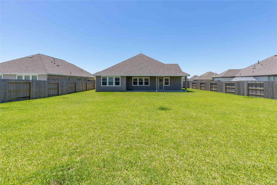 Exterior details and patio area of a home in River Ranch Estates, Dayton (Image 4).