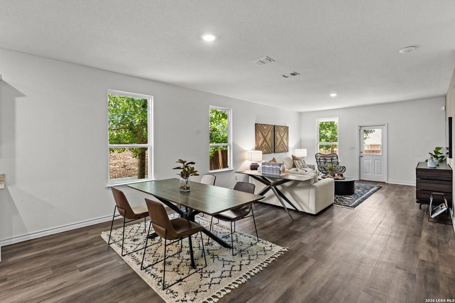 Furnished interior view inside a new home in Davis Ranch, San Antonio (Image 11).