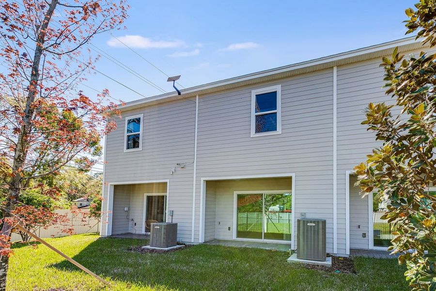 Representative exterior photo of a completed home built from the Juniper by Taylor Morrison in Sabal Terrace, Jacksonville, FL (Image 24). Representative exterior photo of a completed home built from the Juniper by Taylor Morrison in Sabal Terrace, Jacksonville, FL (Image 24).