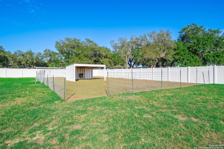Exterior details and patio area of a home in , La Vernia (Image 27). Exterior details and patio area of a home in , La Vernia (Image 27).