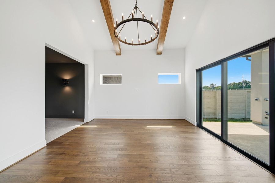 Spacious, unfurnished interior of a new home in Legacy, League City (Image 41).