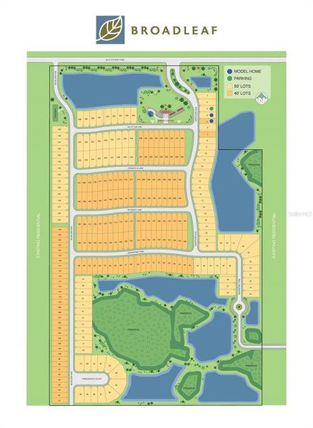 Broadleaf Site Map