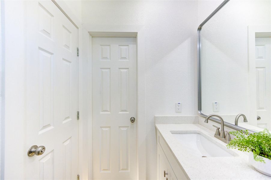 Furnished interior view inside a new home in , Cleveland (Image 12).