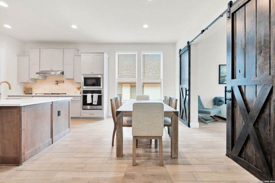Furnished interior view inside a new home in , Boerne (Image 26).