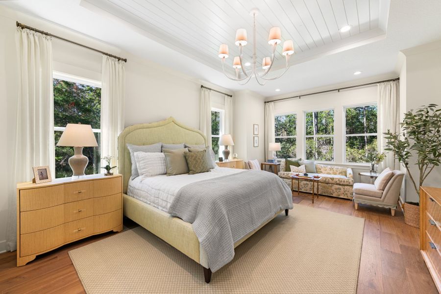 Representative furnished interior of a home built from the Seaside by Riverside Homes in Hidden Creek at SilverLeaf, St. Augustine (Image 48). Representative furnished interior of a home built from the Seaside by Riverside Homes in Hidden Creek at SilverLeaf, St. Augustine (Image 48).