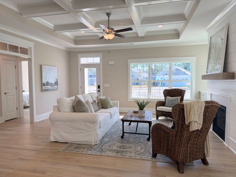 Furnished interior view inside a new home in Osprey Landing, Southport (Image 5).