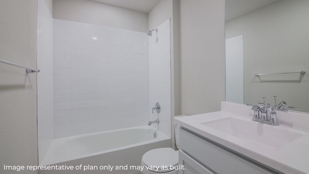 Representative furnished interior of a home built from the The Kingston by D.R. Horton in Brookstone Creek, San Antonio (Image 10).