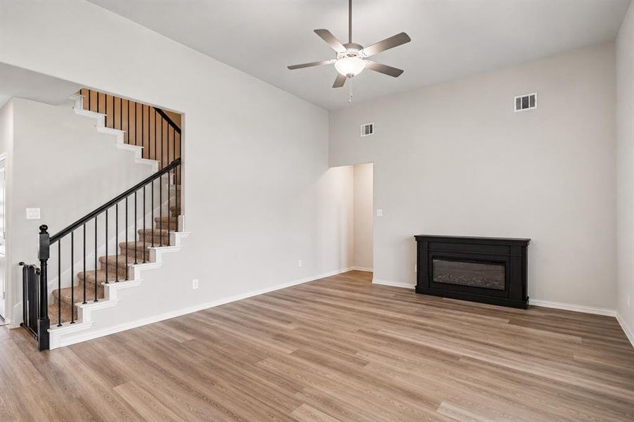 Spacious, unfurnished interior of a new home in Lakehaven - Premier Series, Farmersville (Image 25). Spacious, unfurnished interior of a new home in Lakehaven - Premier Series, Farmersville (Image 25).