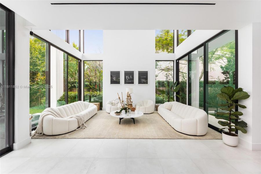 Furnished interior view inside a new home in , Miami Beach (Image 35). Furnished interior view inside a new home in , Miami Beach (Image 35).