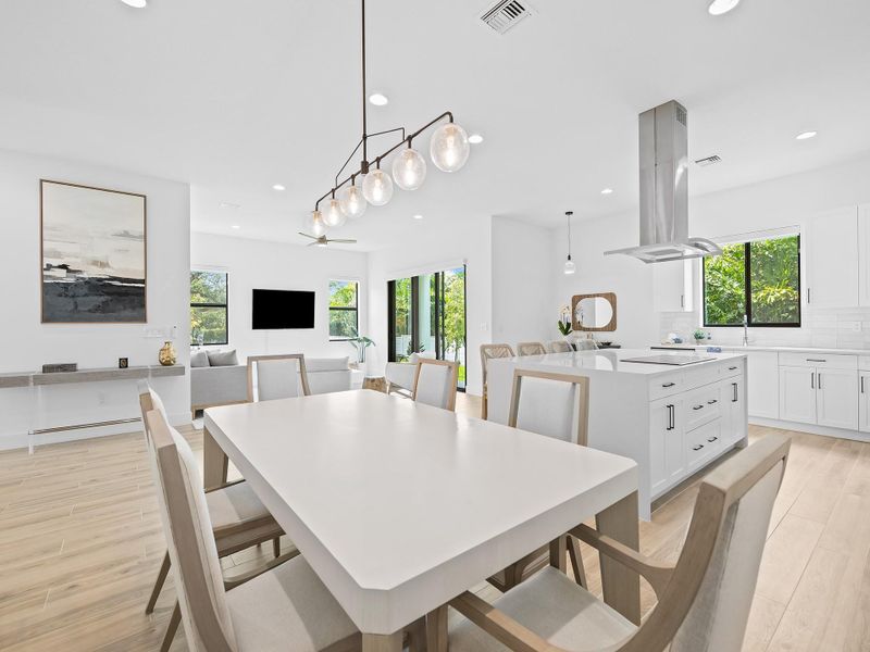 Furnished interior view inside a new home in Marina Landings, Fort Lauderdale (Image 15). Furnished interior view inside a new home in Marina Landings, Fort Lauderdale (Image 15).