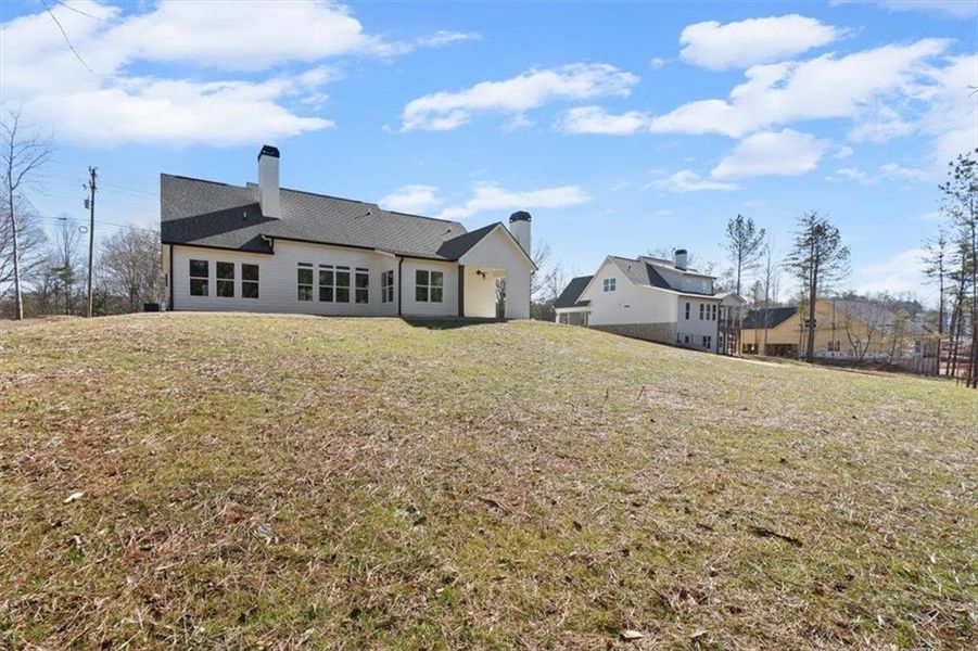 Exterior details and patio area of a home in , Waleska (Image 30).