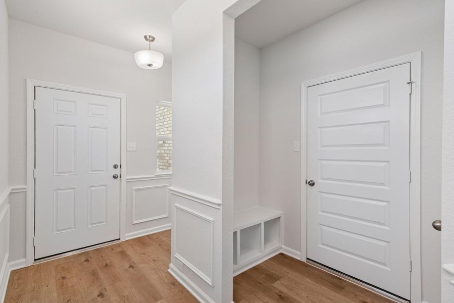 The Blue Jay II- Mudroom and Foyer The Blue Jay II- Mudroom and Foyer