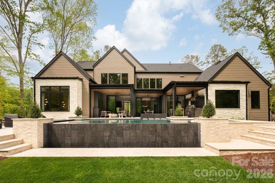 Front exterior of a new home in , Belmont, NC, highlighting curb appeal (Image 2).