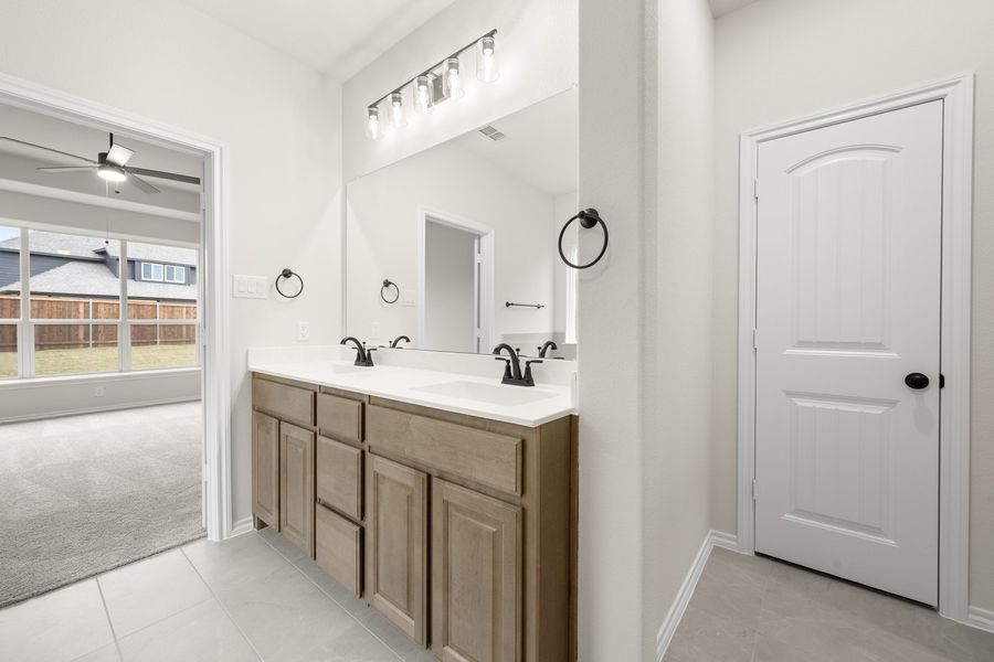 Furnished interior view inside a new home in Silo Mills - Select Series, Joshua (Image 9).