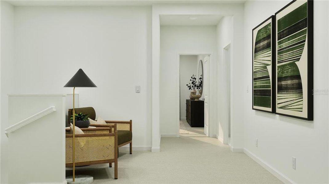 Furnished interior view inside a new home in , Dundee (Image 9). Furnished interior view inside a new home in , Dundee (Image 9).