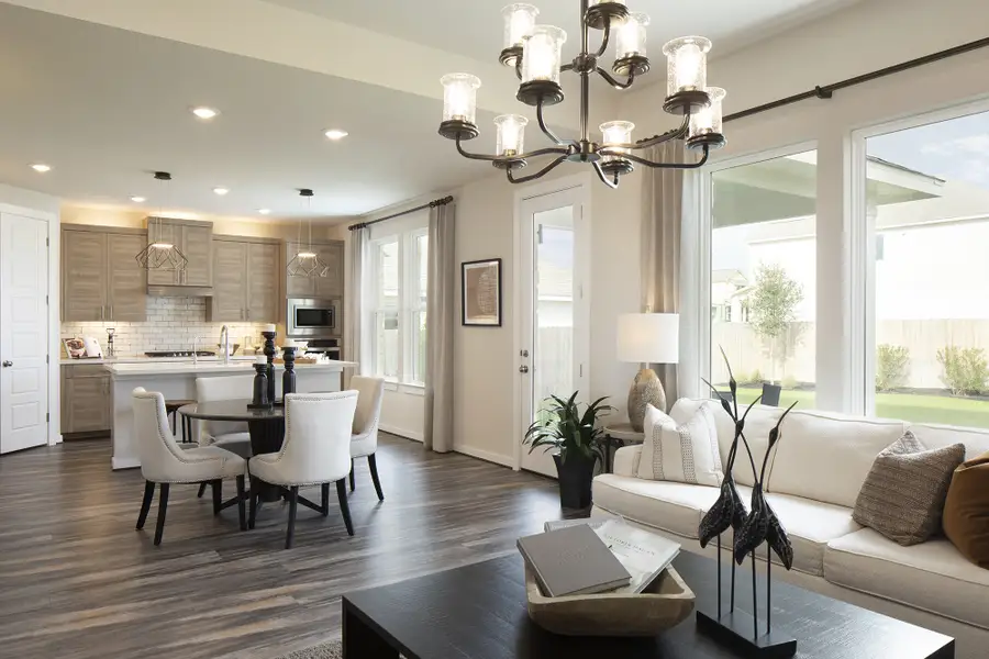 Representative furnished interior of a home built from the Oakville by Scott Felder Homes in Flora, Hutto (Image 6).