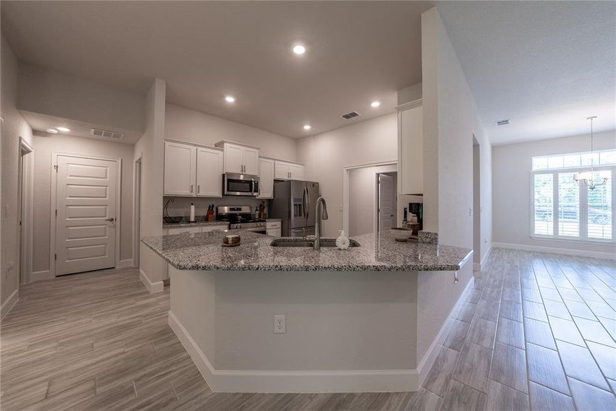 Furnished interior view inside a new home in Juliette Falls, Dunnellon (Image 28). Furnished interior view inside a new home in Juliette Falls, Dunnellon (Image 28).