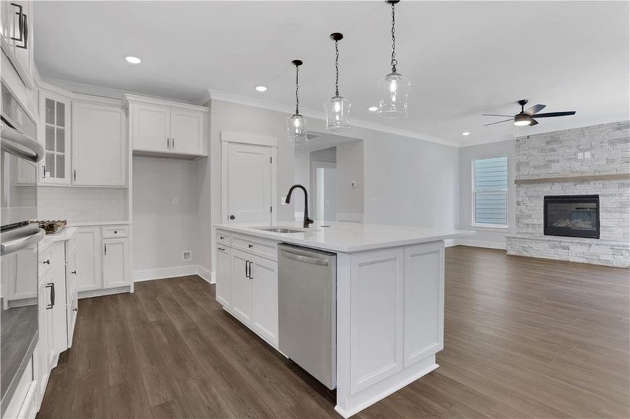 Furnished interior view inside a new home in Marble Tree, Ball Ground (Image 7).