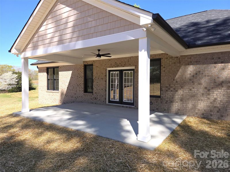 Exterior details and patio area of a home in , Albemarle (Image 15).