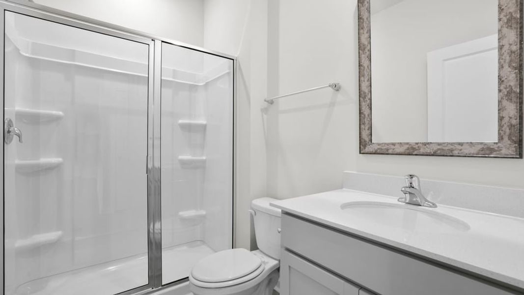 Furnished interior view inside a new home in Durbin Meadows Traditions, Fountain Inn (Image 10).